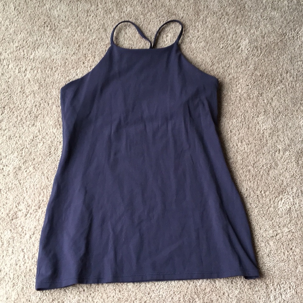 Lululemon sun setter tank with built in bra